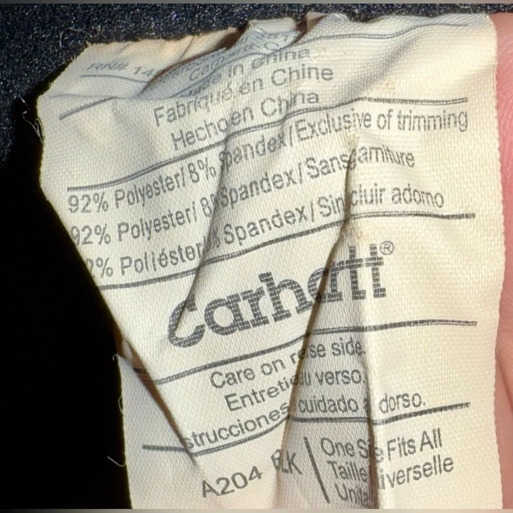 🧌Carhartt Black Force Stretch Fleece Neck Gaiter
